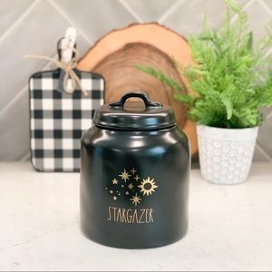 🚨 LAST CHANCE. CLOSING 9.16 🚨 Rae Dunn STARGAZER Black Chubby Canister